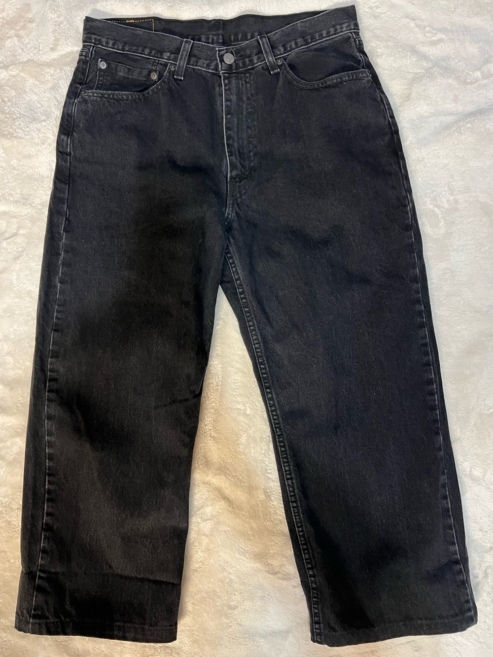 Levi's Men's Black Jeans, 565.
